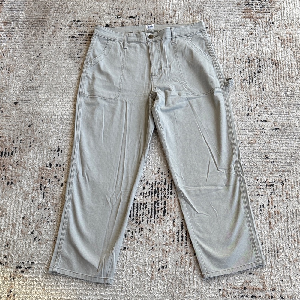 Lee Light Gray Cargo Pants